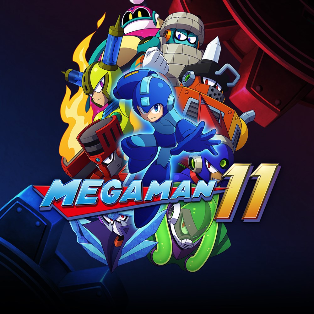 Mega Man 11 cover art (full size)