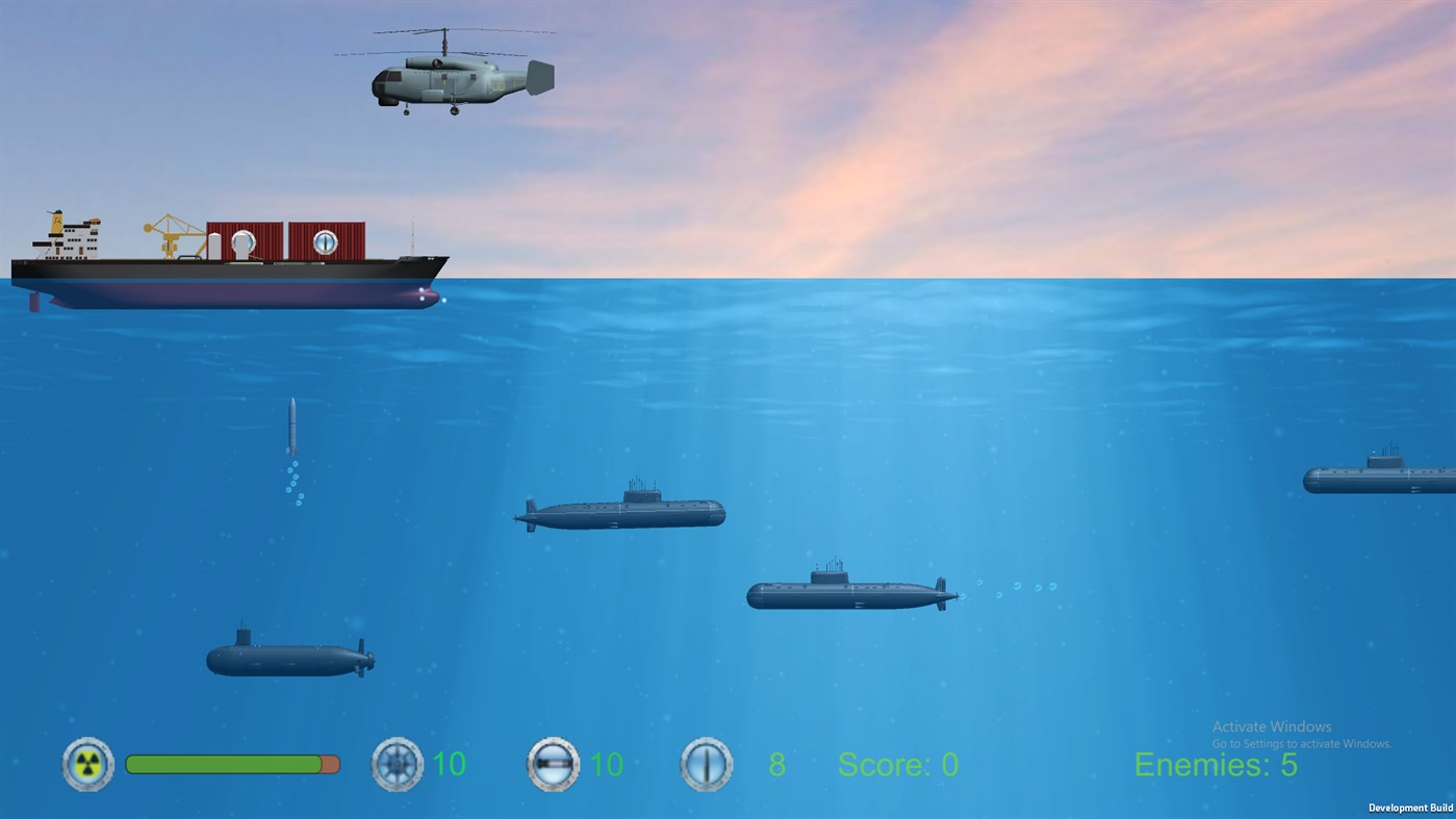 #8. Submarine Attack 3D (Windows) 由: Five Star Apps vAlexey Kropotin