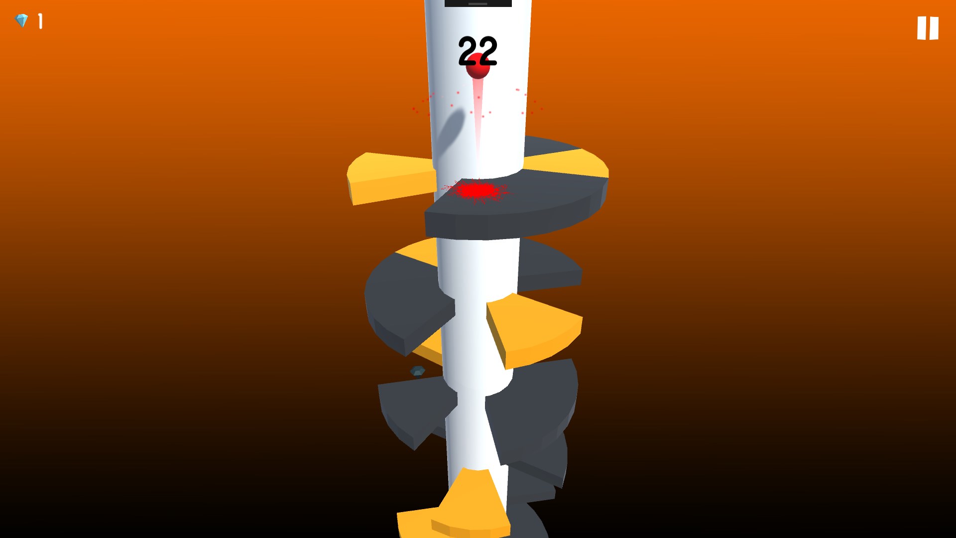 jump jump helix ball