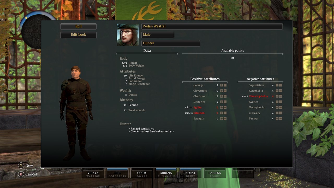 Realms of Arkania: Star Trail screenshot 1