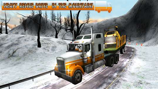 Heavy Machinery Trailer Truck Transport Hill Climb screenshot 4