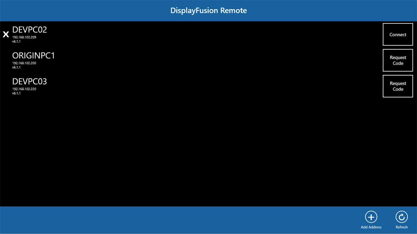 #2. DisplayFusion Remote (Windows) Podle: Binary Fortress Software