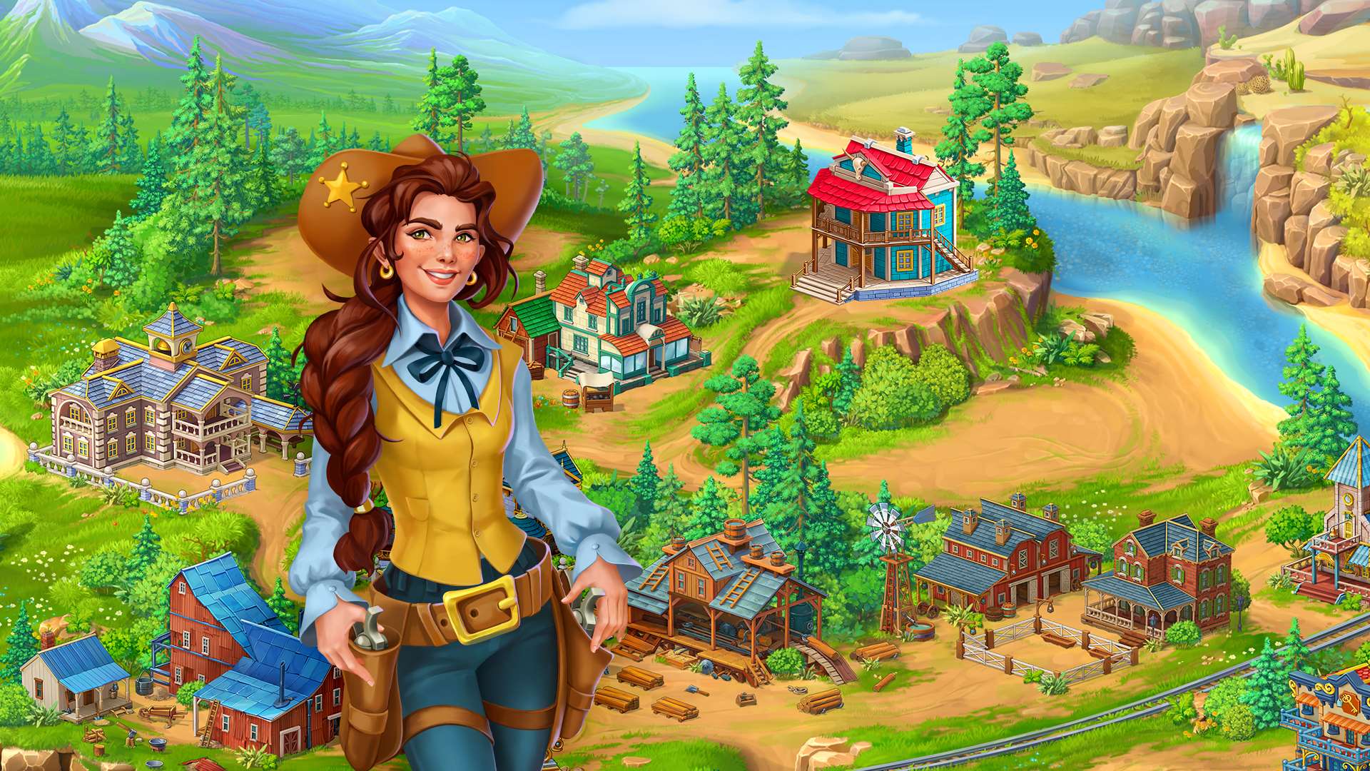 Jewels of the Wild West: игра