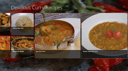 Delicious Curry Recipes screenshot 2