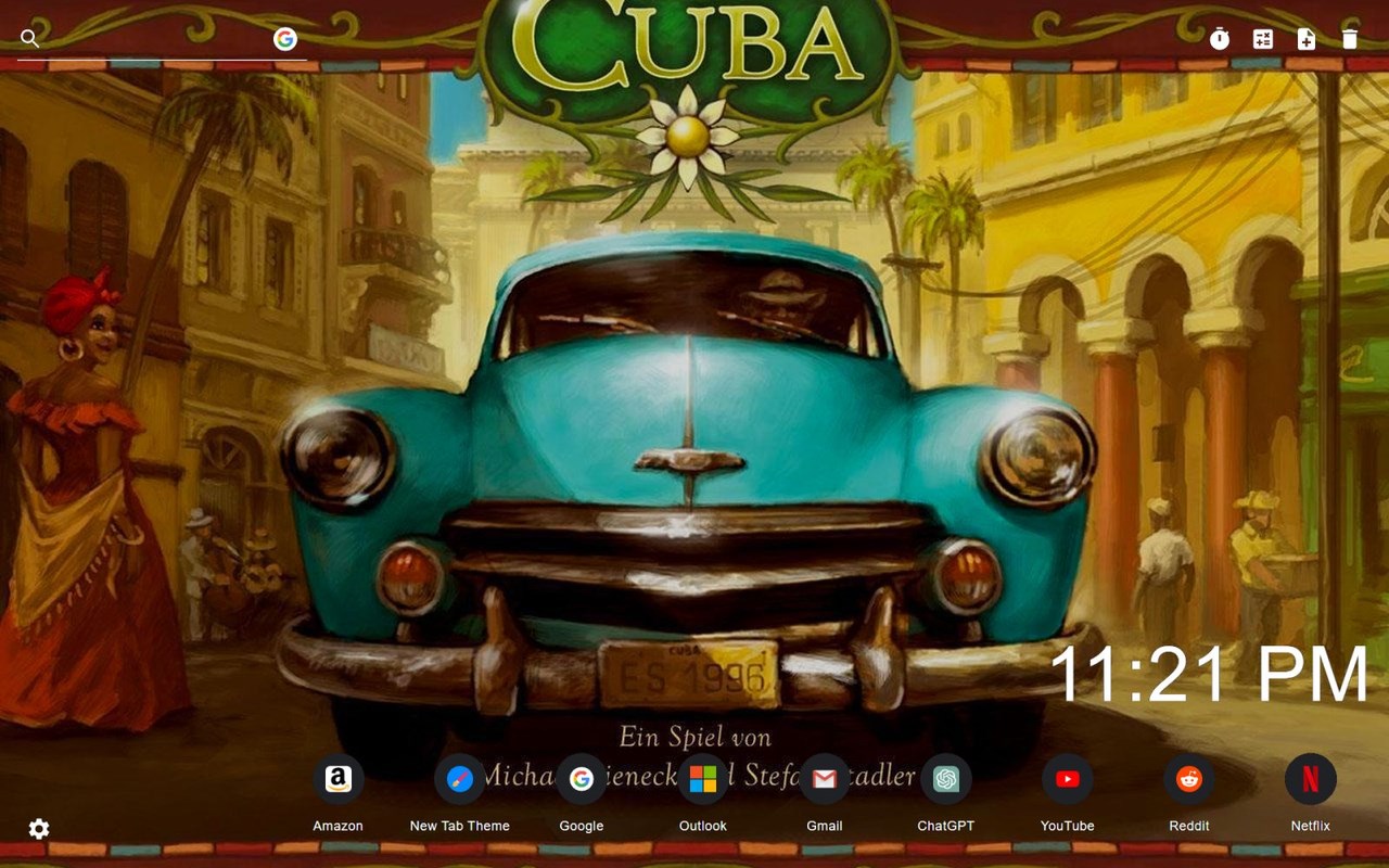 Cuba Wallpaper New Tab