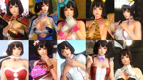 DOA5LR Naotora Ii + Tenues de départ