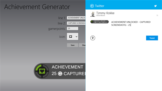 Achievement Generator screenshot 3