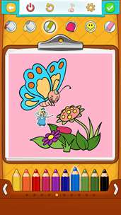 Butterfly Coloring Pages screenshot 3