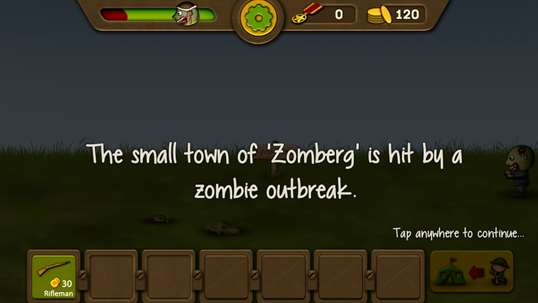 Soldiers vs Zombies Defense screenshot 1