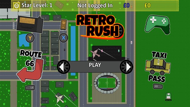 Retro Rush screenshot 1