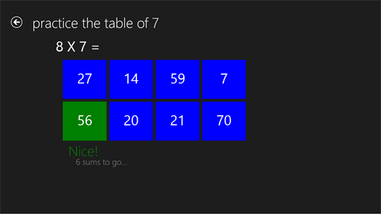 Practice Times Tables screenshot 2