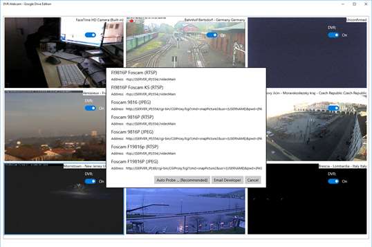 DVR.Webcam - Google Drive Edition screenshot 5
