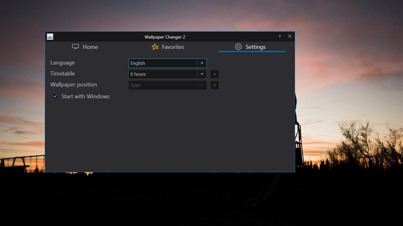 #6. Wallpaper Changer 2 (Windows) By: Verloka Vadim