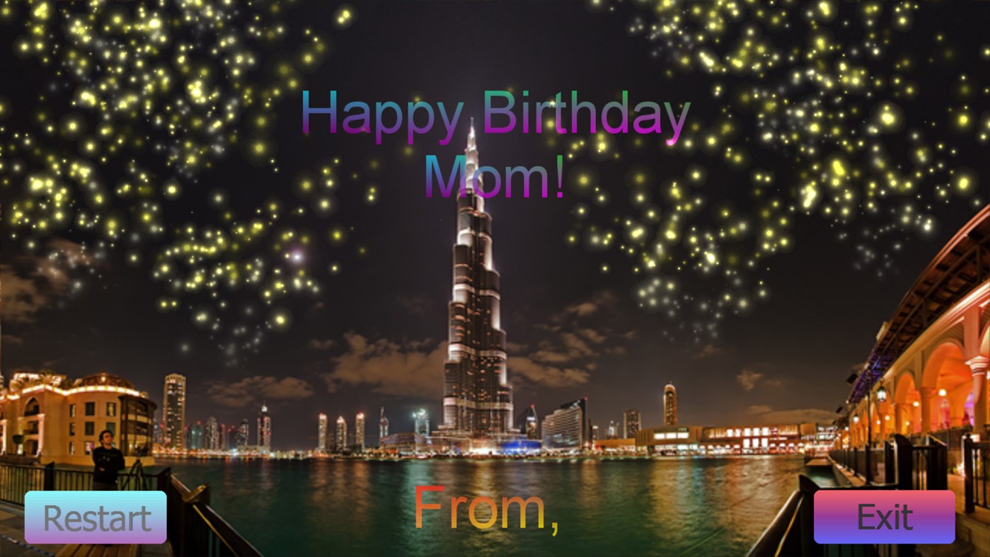 #4. Birthday Card NEW! (Windows) Podle: RilSoftware