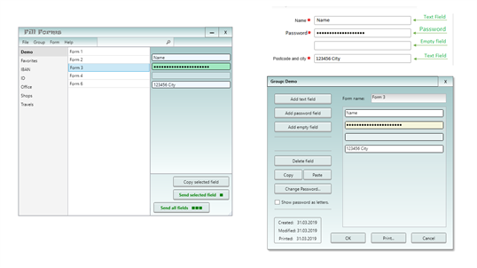 Fill Forms - Password Manager screenshot 1