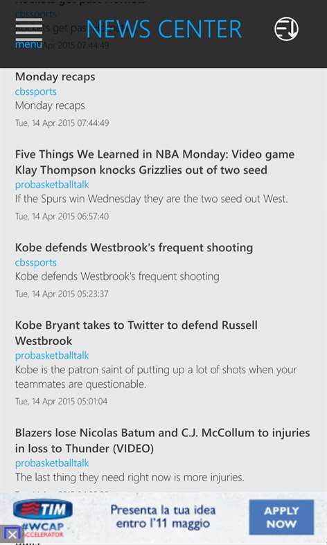 NBA World Screenshots 1