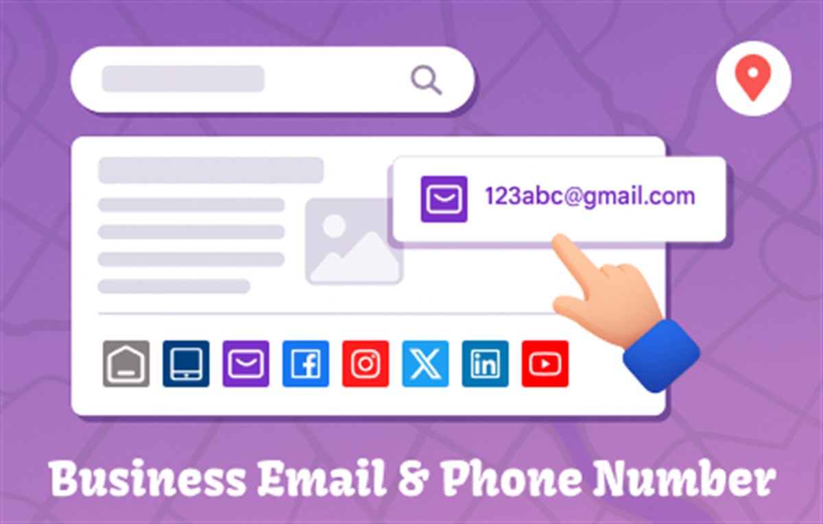 Email & Leads Generator For Google Maps