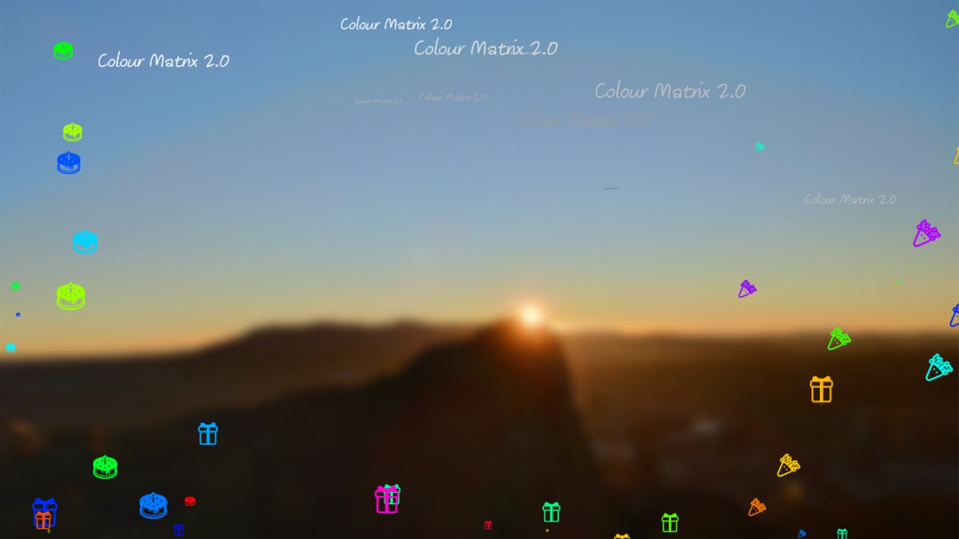 #1. Colour Matrix (Windows) di: Eggiverse Studio