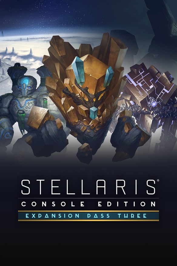 Stellaris: Console Edition - Expansion Pass Three Xbox Series X|S and Xbox One cover art