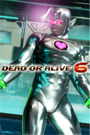 DOA6 "Nova" Sci-Fi Body Suit (Silver) - Zack