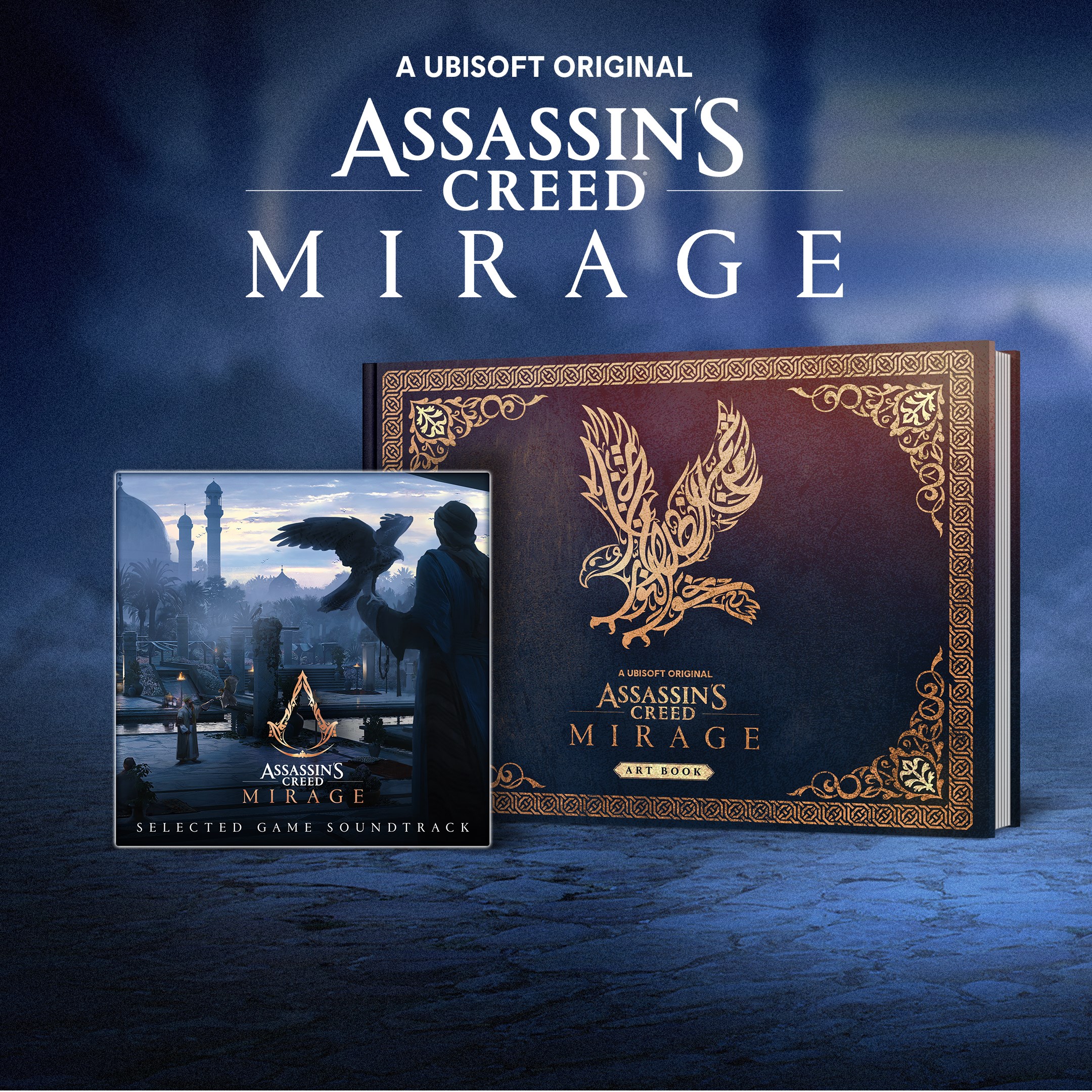 A arte de Assassin's Creed® Mirage Digital Artbook e trilha sonora