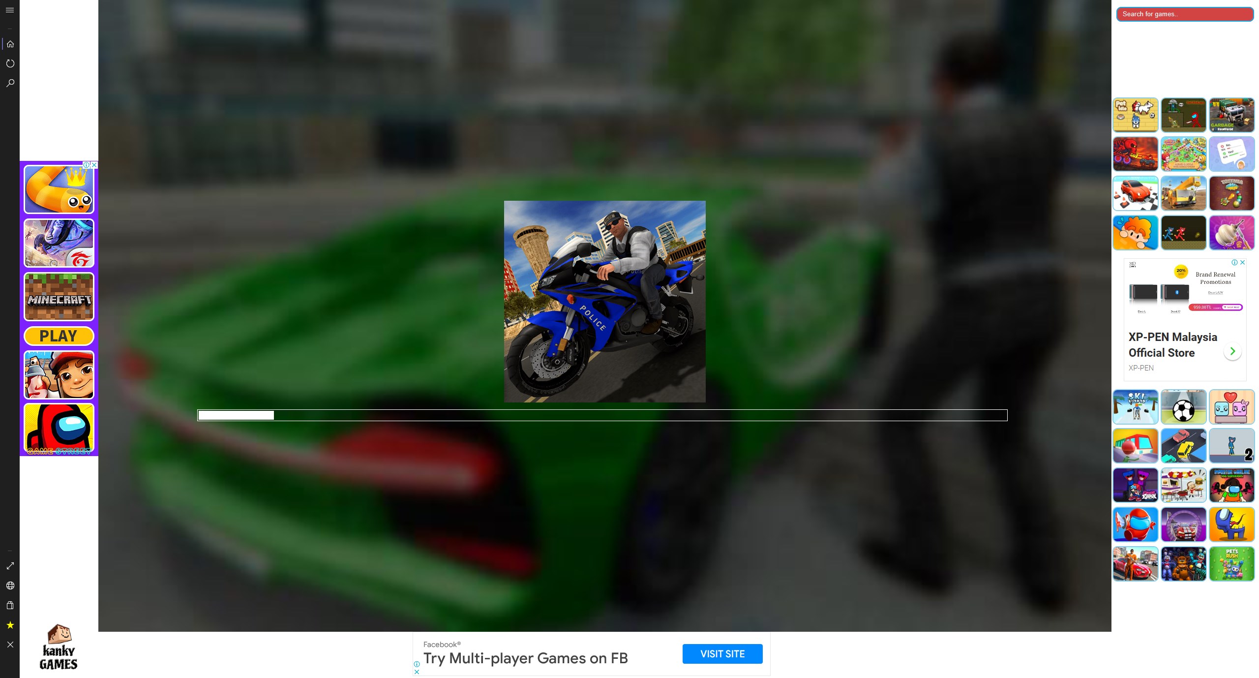Screenshot 1 Police Chase Motorbike Driver Game windows
