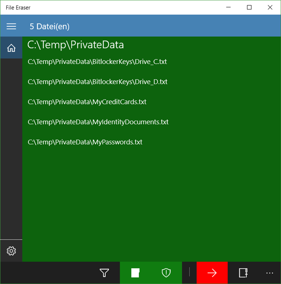 File Eraser (Windows) 由: L.C. Enterprises