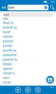 Slovak English dictionary ProDict Free screenshot 2