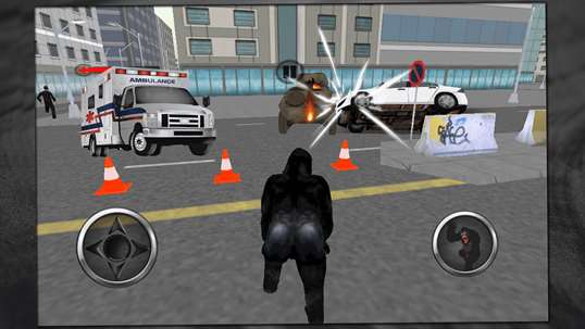 Angry Gorilla City Rampage Simulator screenshot 1