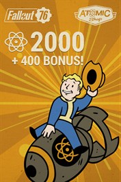 Fallout 76: 2000 атомов (+400 бесплатно)