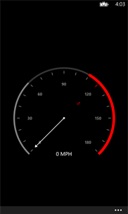 Speedometer screenshot 1