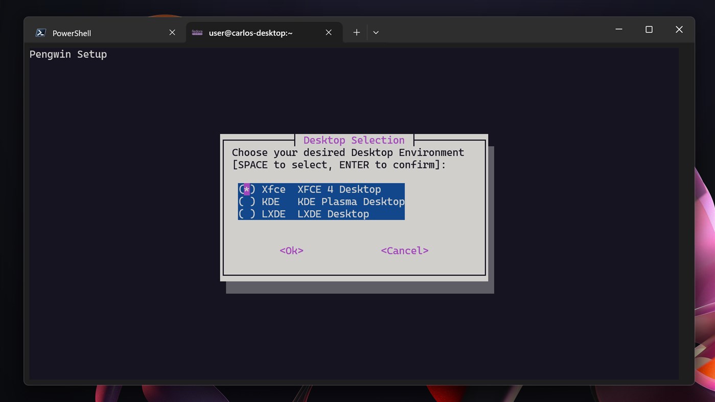 #2. Fedora Remix for WSL (Windows) Oleh: Whitewater Foundry