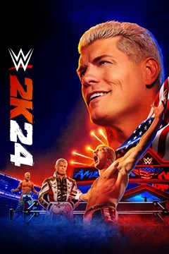 Cover poster for WWE 2K24 for Xbox One