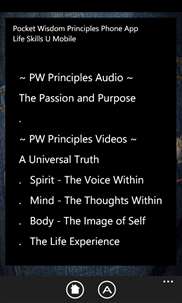 PW Principles screenshot 2