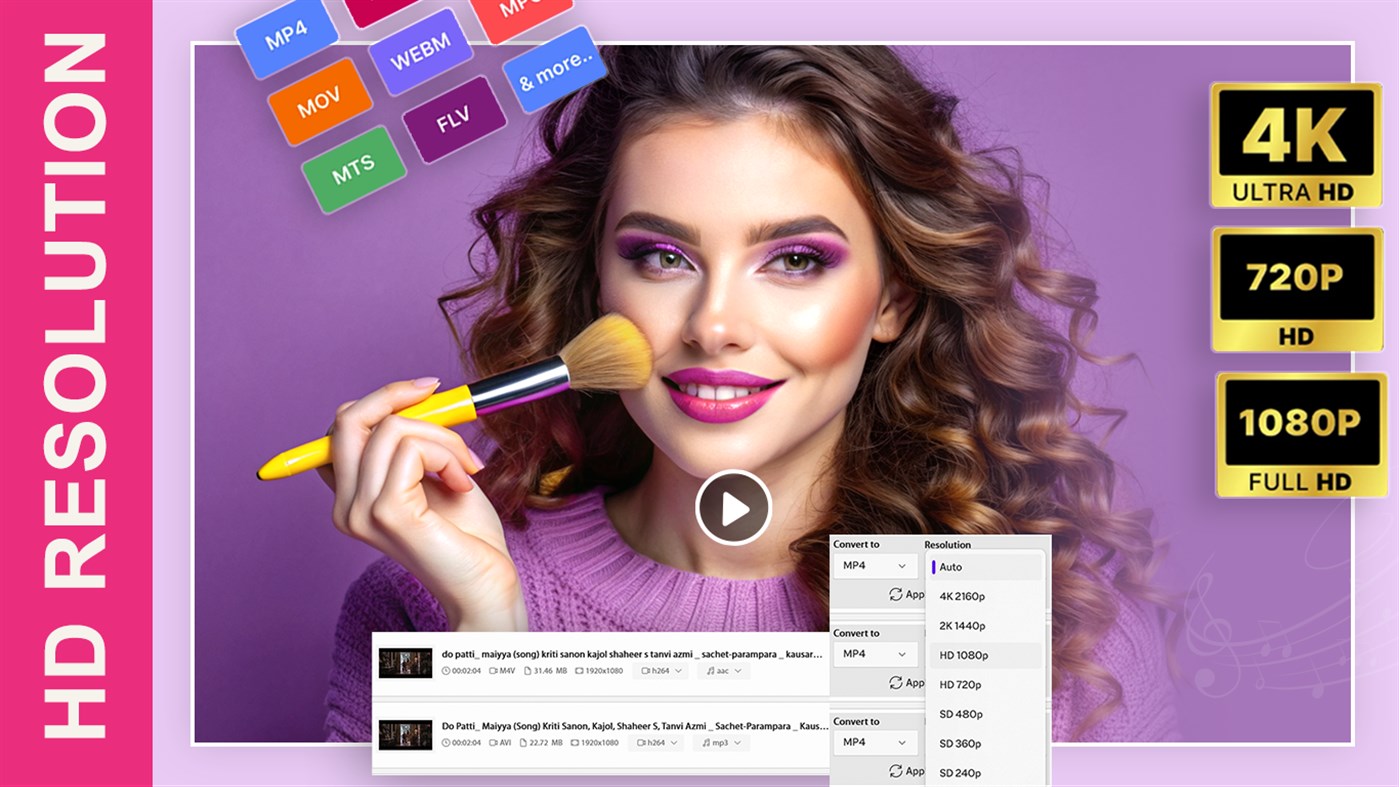 #3. Batch Video Converter - Convert to MOV (Windows) By: White Peacock