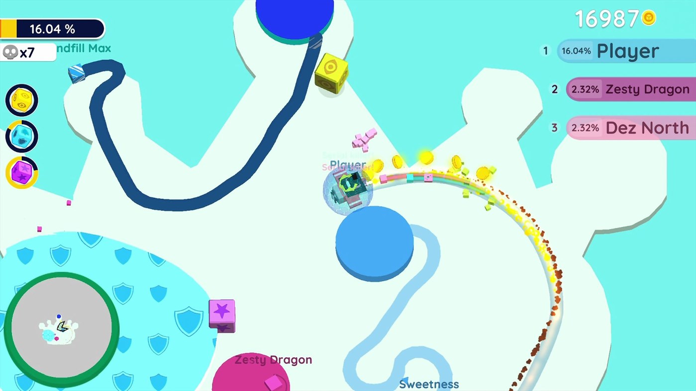 #2. Paper io 2: Gold Edition (Windows) 由: QubicGames S.A.