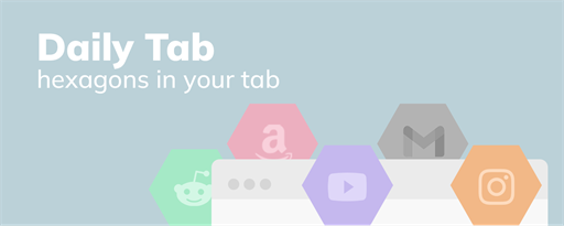 Daily Tab - Custom New Tab marquee promo image