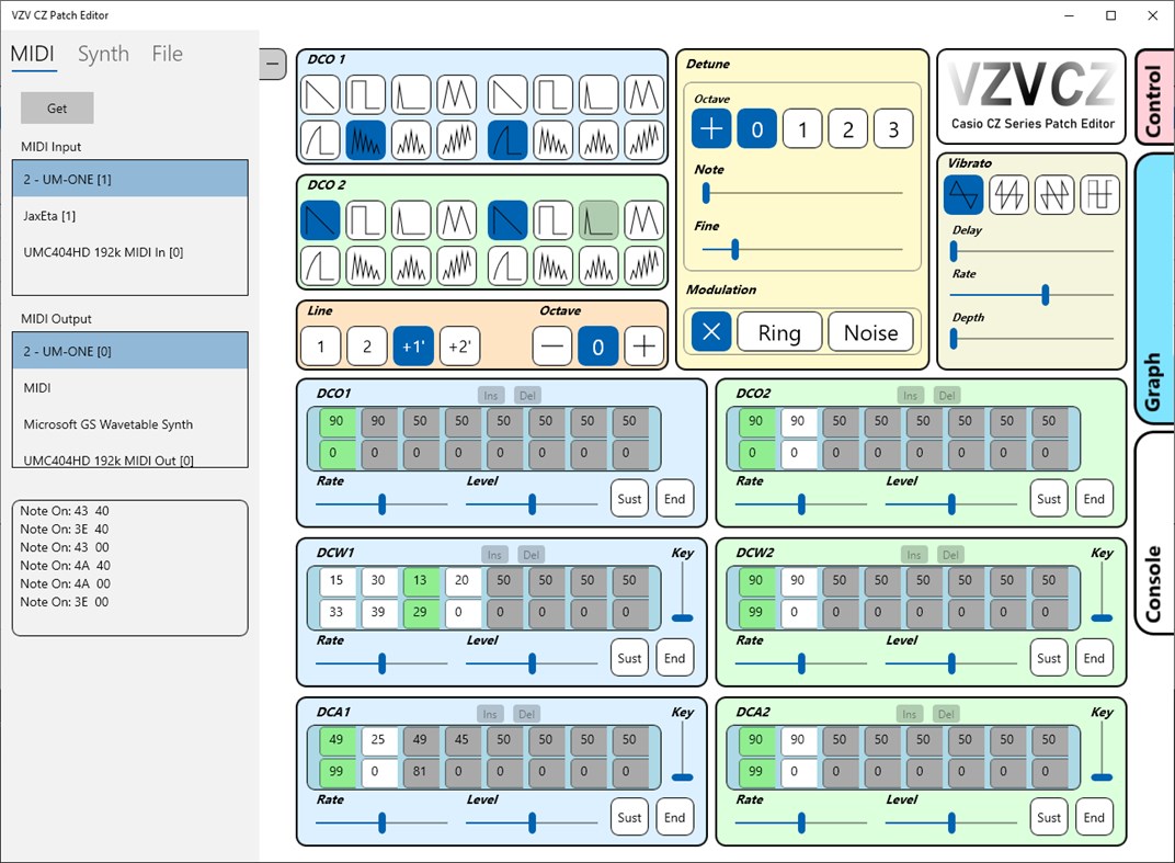 #1. VZV CZ Patch Editor (Windows) Podle: VZV