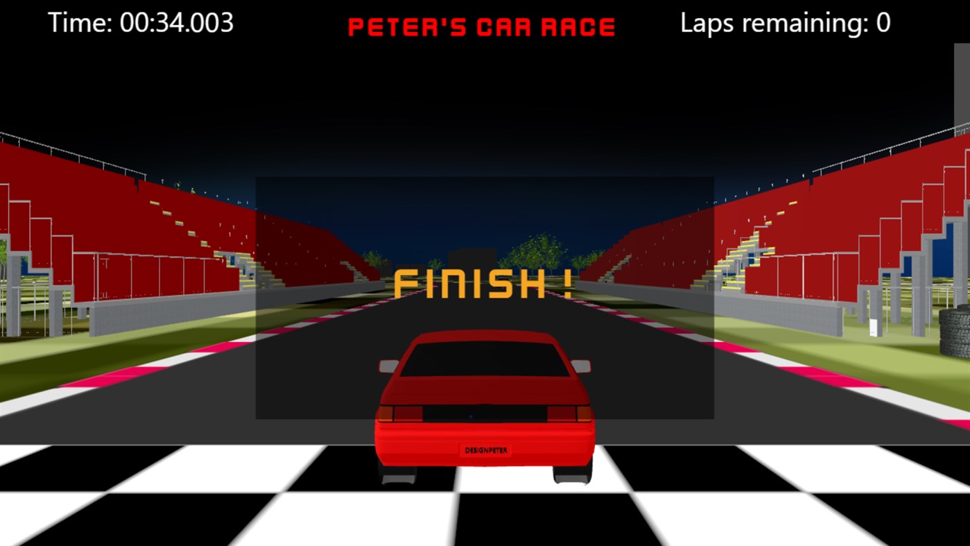 #4. Peters Car Race (Windows) Podle: designpeter