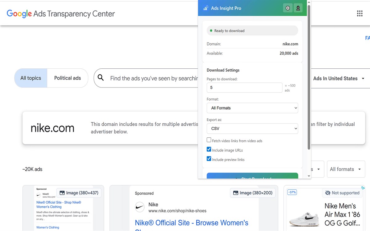 Ads Insight Pro