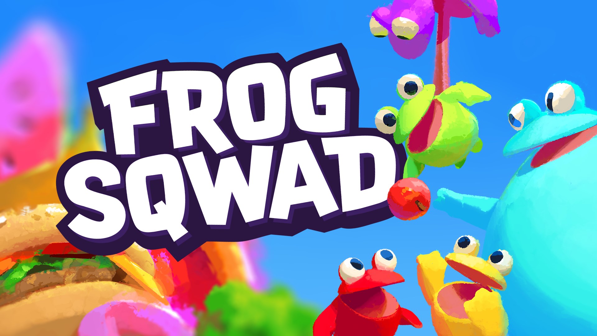 Frog Sqwad! Announcement Trailer new key art reveal