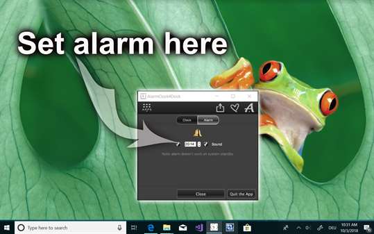 Alarm Clock 4 Dock screenshot 2