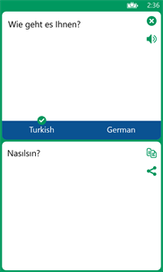 Turkish German Translator screenshot 2