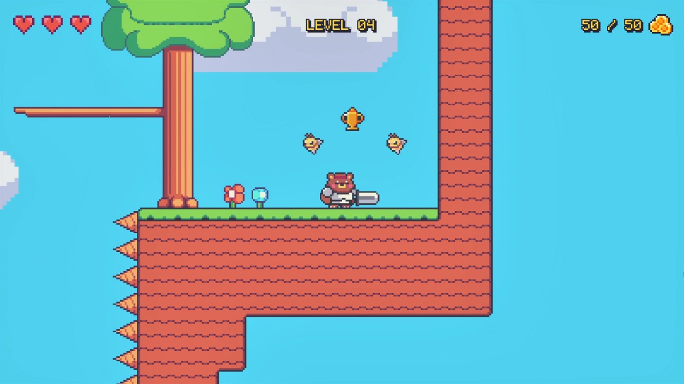 #7. Bear Knight Honey Quest (Windows) (Windows) 来自: Marcos Game Dev