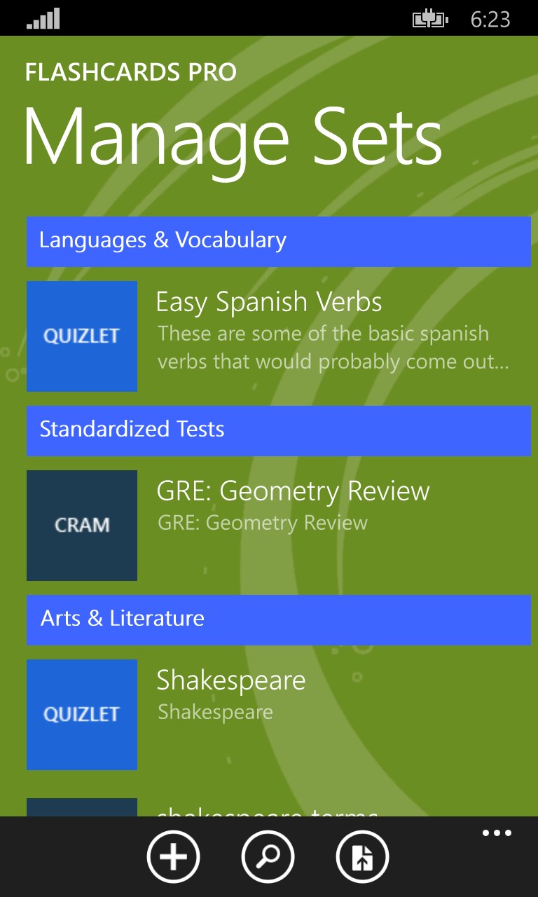 Flashcards Pro for Windows 10