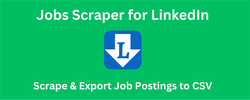 Job Scraper for LinkedIn™ marquee promo image