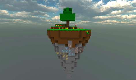 Sky Block 3D Pixel War Screenshots 2