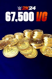 Pack de 67 500 monedas virtuales de WWE 2K24