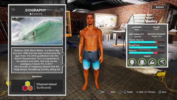 Barton Lynch Pro Surfing screenshot