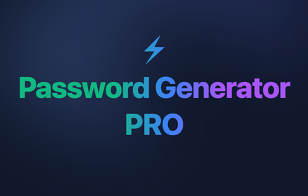 Password Generator PRO small promo image